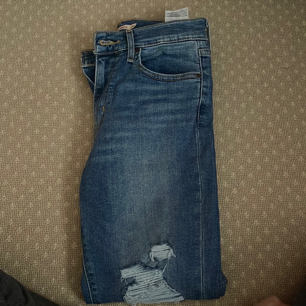 Levi’s jeans straight high rise